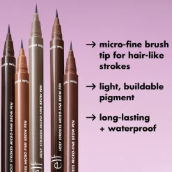 e.l.f. cosmetics Holy Strokes Micro-Fine Brow Pen kulmakynä 0,05 g