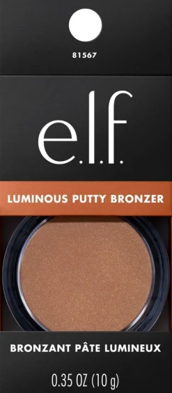 e.l.f. cosmetics Luminous Putty Bronzer aurinkopuuteri 10 g