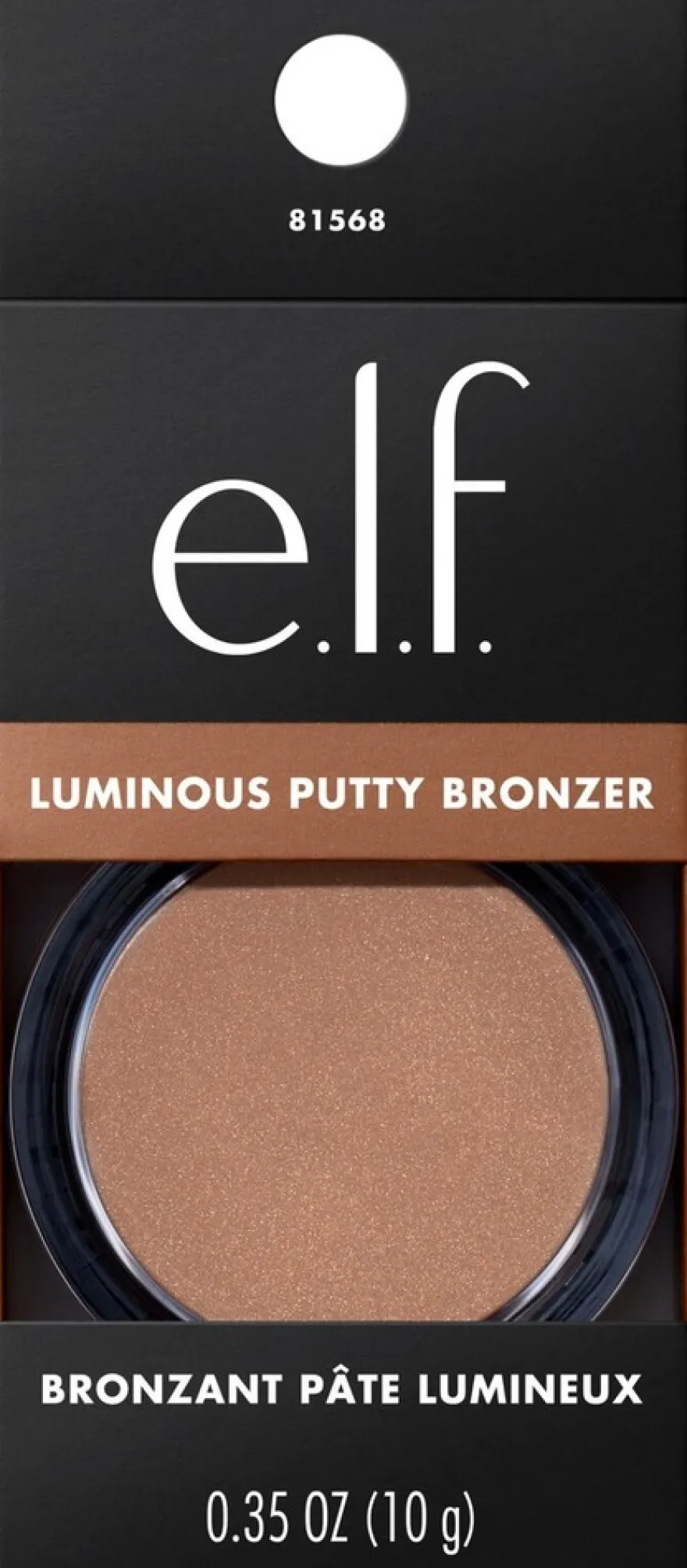 e.l.f. cosmetics Luminous Putty Bronzer aurinkopuuteri 10 g