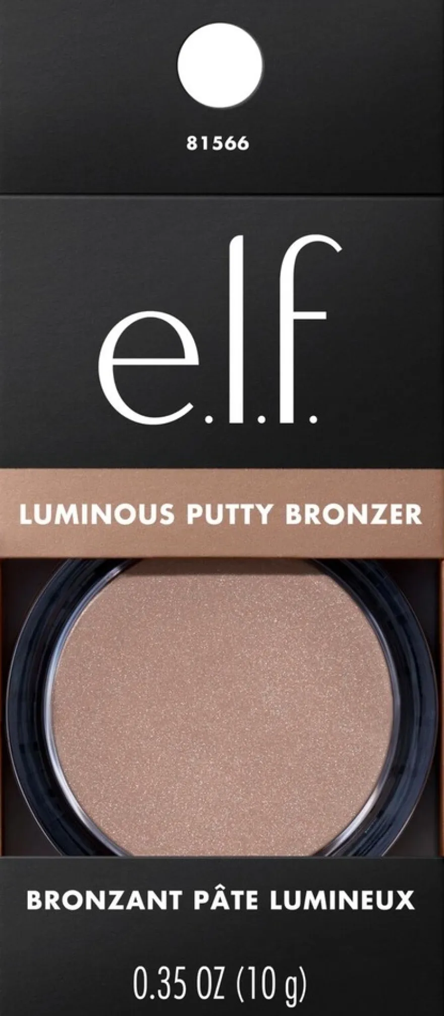 e.l.f. cosmetics Luminous Putty Bronzer aurinkopuuteri 10 g