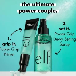 e.l.f. cosmetics Power Grip Dewy Setting Spray meikinkiinnityssuihke 80 ml