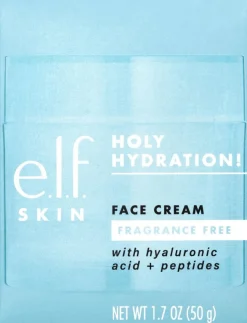 e.l.f cosmetics SKIN Holy Hydration! Face cream fragrance free päivävoide 50 g