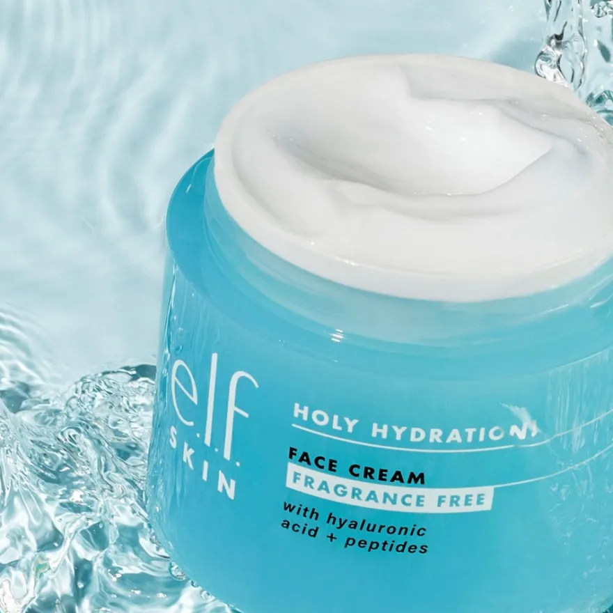 e.l.f cosmetics SKIN Holy Hydration! Face cream fragrance free päivävoide 50 g