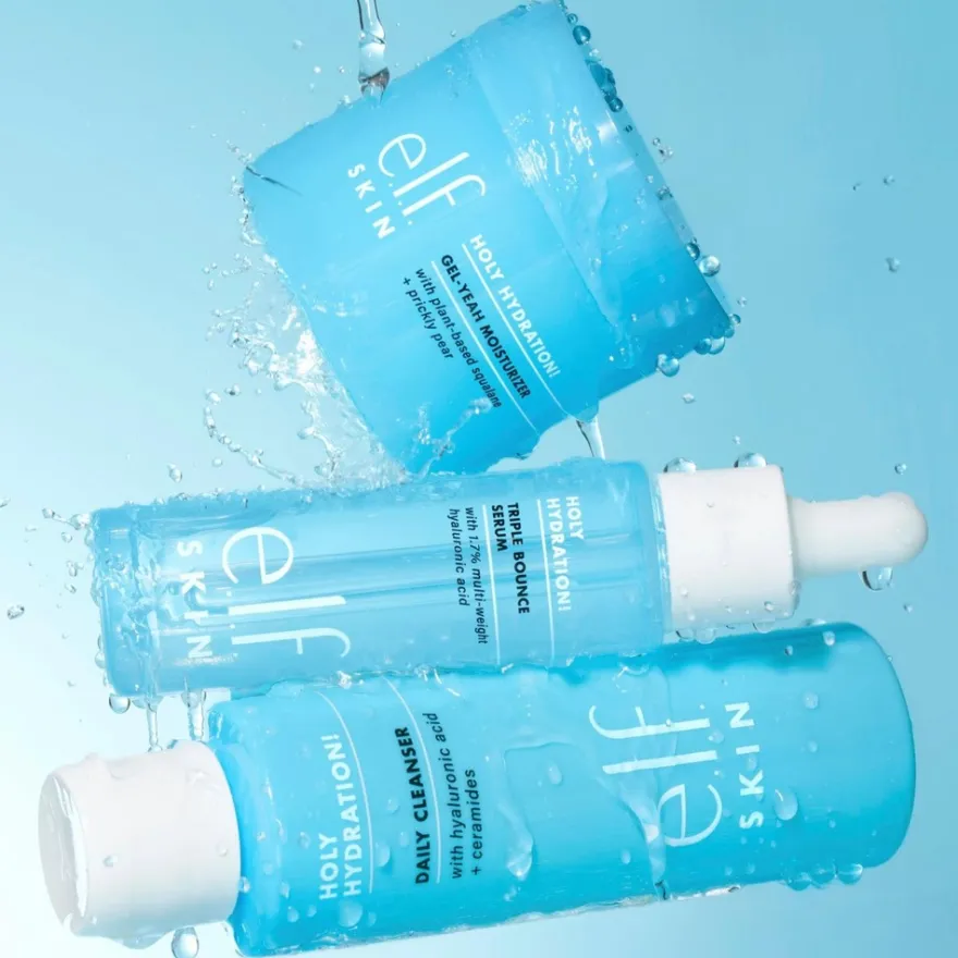 e.l.f cosmetics SKIN Holy Hydration! Gel-yeah moisturizer päivävoide 50 g