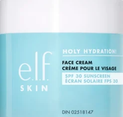 e.l.f cosmetics SKIN Holy Hydration! Face cream broad spectrum SPF 30 sunscreen päivävoide 50 g
