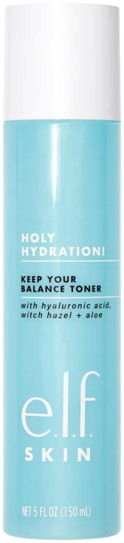 e.l.f cosmetics SKIN Holy Hydration! Keep your balance toner kasvovesi 150 ml