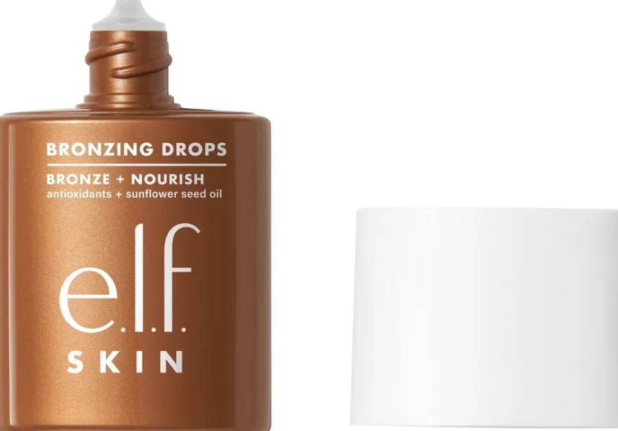 e.l.f cosmetics SKIN No Ray, All Slay Bronzing Drops sävytetty seerumi 30 ml