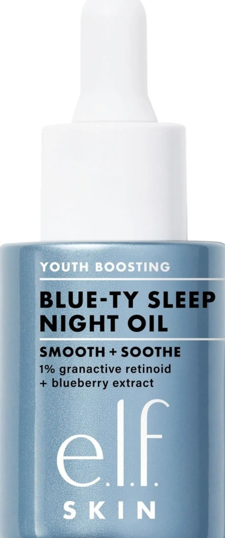 e.l.f cosmetics SKIN Youth Boosting Advanced Night Retinoid Blue-ty sleep night oil kasvoöljy 30 ml
