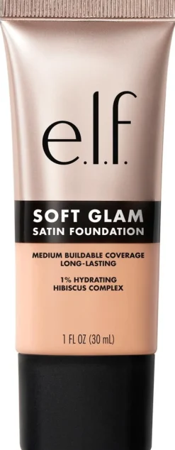 e.l.f. cosmetics Soft Glam Satin Foundation meikkivoide 30 ml