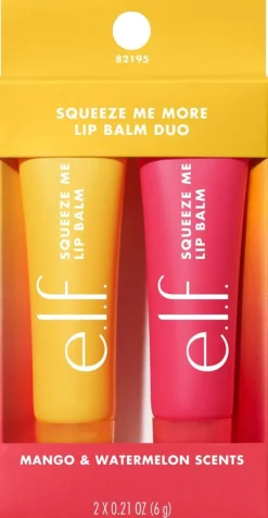 e.l.f. cosmetics Squeeze Me More Lip Balm Duo huulivoide 12 g