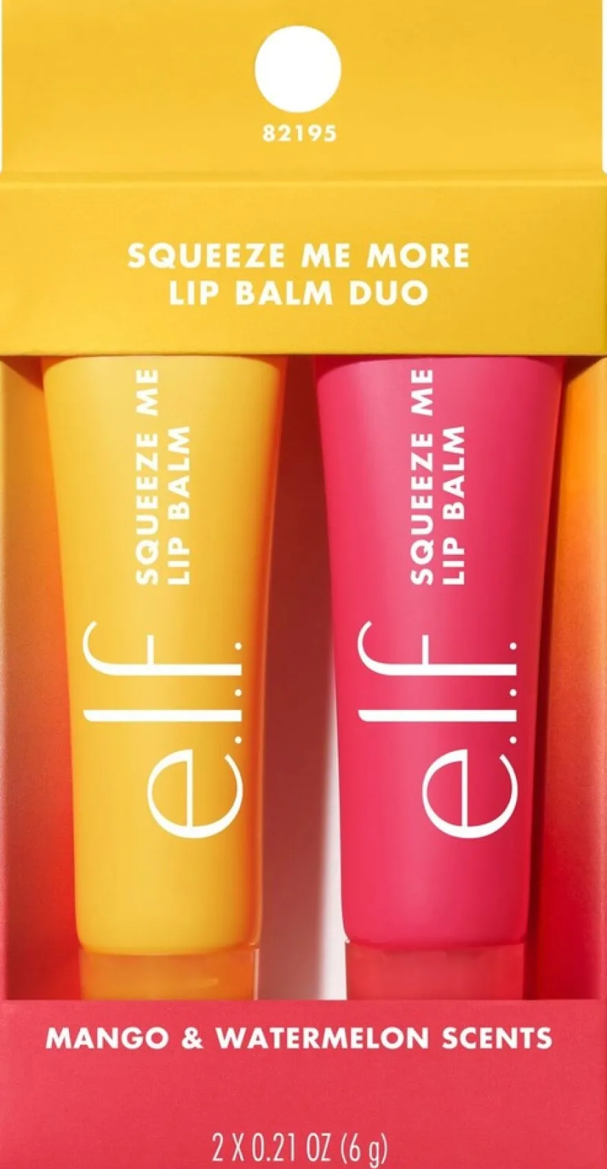 e.l.f. cosmetics Squeeze Me More Lip Balm Duo huulivoide 12 g