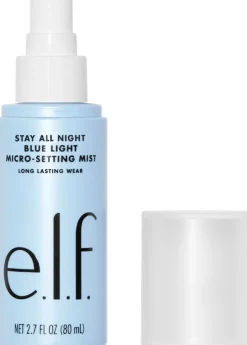 e.l.f. cosmetics Stay All Night Blue Light Micro-Setting Mist meikinkiinnityssuihke 80 ml