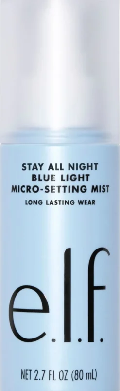 e.l.f. cosmetics Stay All Night Blue Light Micro-Setting Mist meikinkiinnityssuihke 80 ml