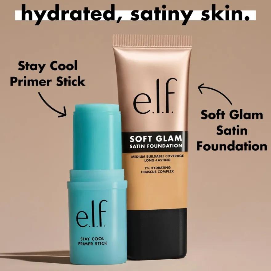 e.l.f. cosmetics Stay Cool Primer Stick meikinpohjustusaine 17 g