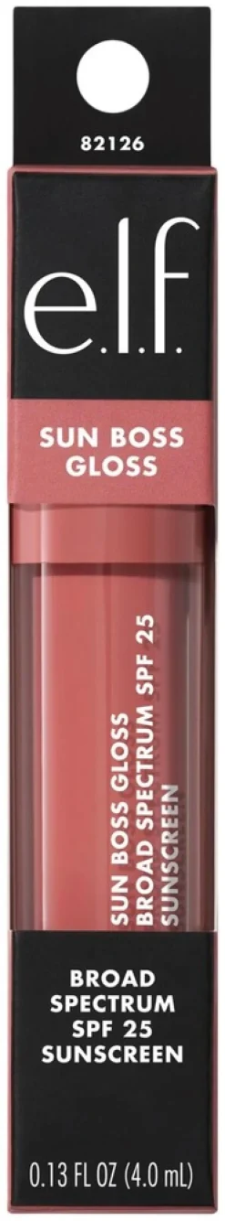 e.l.f. cosmetics Sun Boss SPF 25 Lip Gloss huulikiilto 4 ml