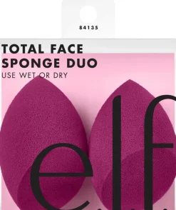 e.l.f. cosmetics Total Face Sponge Duo meikkisieni
