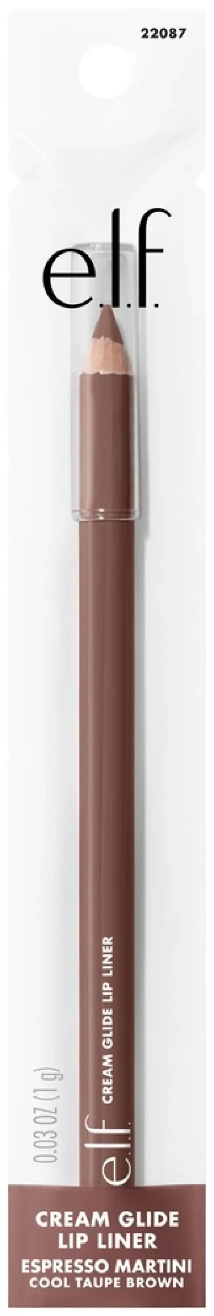e.l.f. Cream Glide Lip Liner huultenrajauskynä 1 g