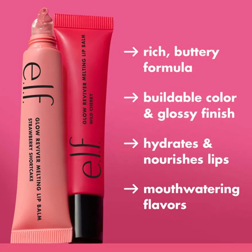 e.l.f. Glow Reviver Melting Lip Balm sävytetty huulivoide 15 g