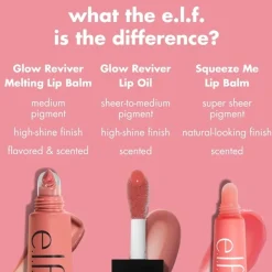 e.l.f. Glow Reviver Melting Lip Balm sävytetty huulivoide 15 g