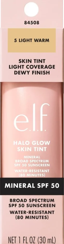 e.l.f. Halo Glow Skin Tint SPF 50 -meikkivoide 30 ml