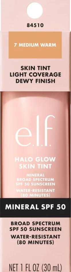 e.l.f. Halo Glow Skin Tint SPF 50 -meikkivoide 30 ml