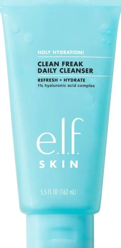 e.l.f. Holy Hydration! Clean Freak Daily Cleanser -puhdistustuote 162 ml