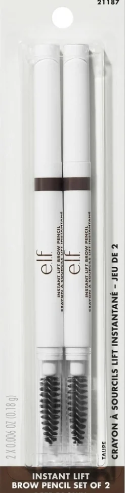 e.l.f. Instant Lift Brow Pencil 2-Pack kulmakynäpakkaus