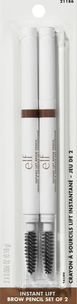 e.l.f. Instant Lift Brow Pencil 2-Pack kulmakynäpakkaus