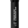 E.L.F Makeup Brushes Cream Blush & Bronzer Duo Brush sivellin
