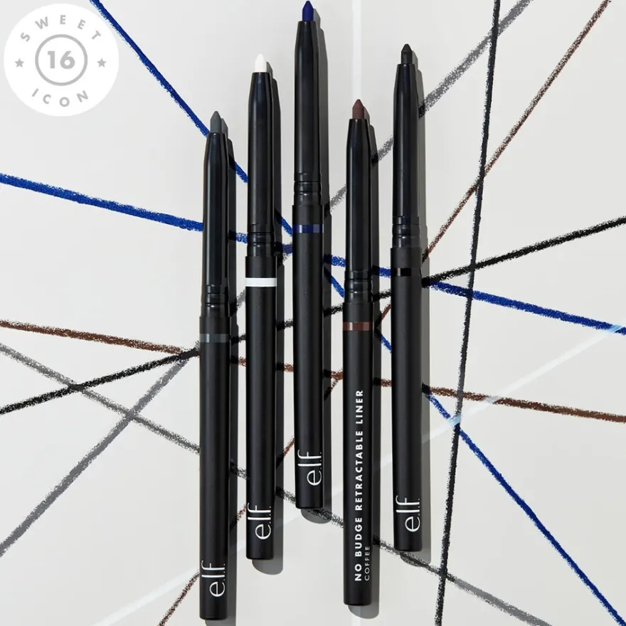 e.l.f. No Budge Retractable Eyeliner silmänrajauskynä 0,2 g