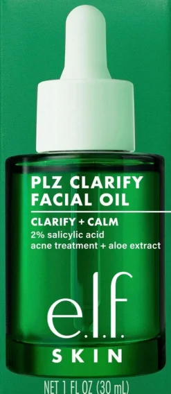 e.l.f. PLZ Clarify Facial Oil 30 ml kasvoöljy
