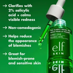 e.l.f. PLZ Clarify Facial Oil 30 ml kasvoöljy
