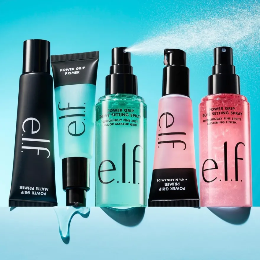 E.L.F Power Grip Rose Setting Spray meikinkiinnityssuihke 80 ml