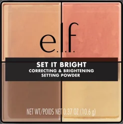 E.L.F Set it Bright Powder Quad irtopuuteri 10,6 g