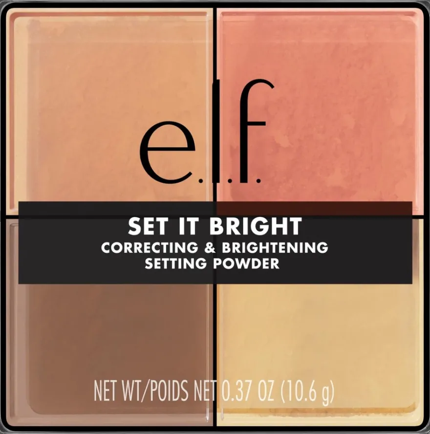 E.L.F Set it Bright Powder Quad irtopuuteri 10,6 g