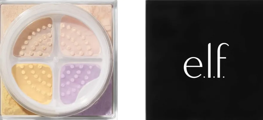 E.L.F Set it Bright Powder Quad irtopuuteri 10,6 g
