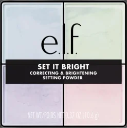 E.L.F Set it Bright Powder Quad irtopuuteri 10,6 g