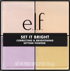 E.L.F Set it Bright Powder Quad irtopuuteri 10,6 g