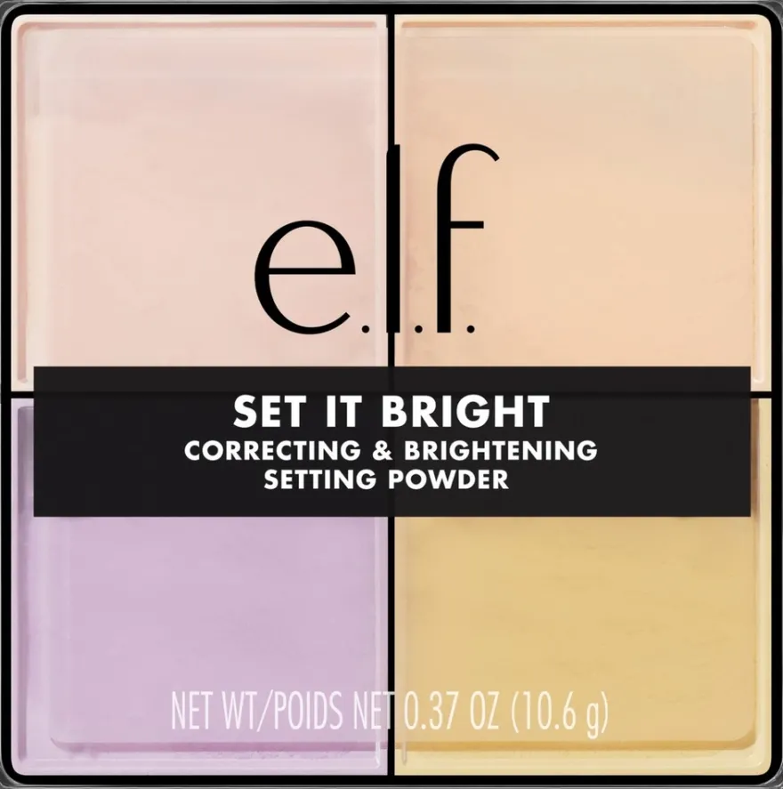 E.L.F Set it Bright Powder Quad irtopuuteri 10,6 g