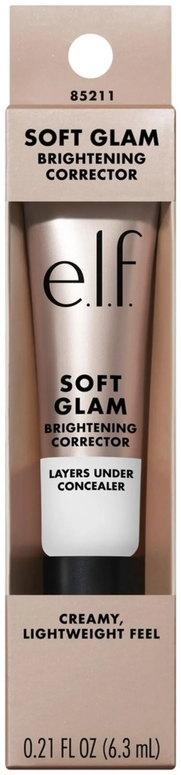 e.l.f. Soft Glam Brightening Corrector peitevoide 6.3 ml
