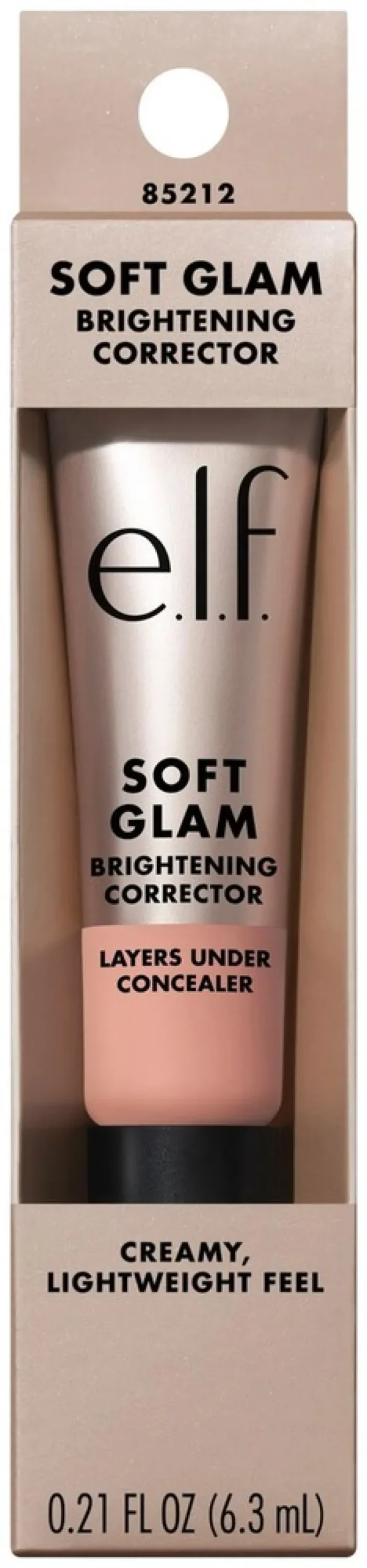 e.l.f. Soft Glam Brightening Corrector peitevoide 6.3 ml