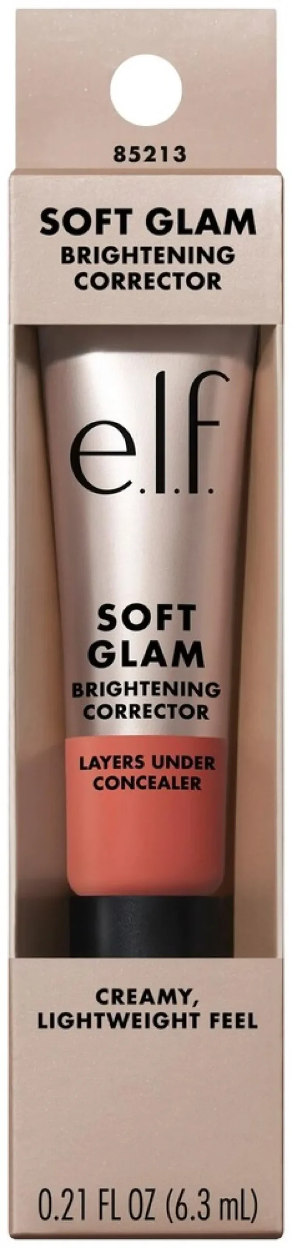 e.l.f. Soft Glam Brightening Corrector peitevoide 6.3 ml
