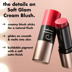 E.L.F Soft Glam Cream Blush poskipuna 9 g