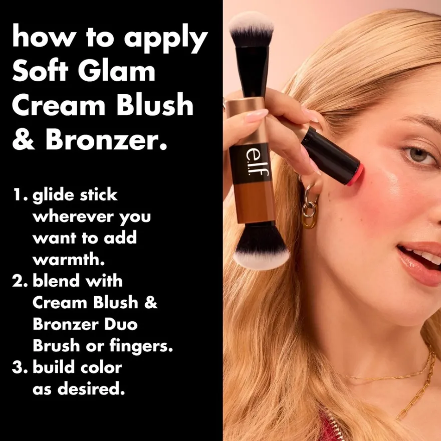 E.L.F Soft Glam Cream Bronzer aurinkopuuteri 9,5 g