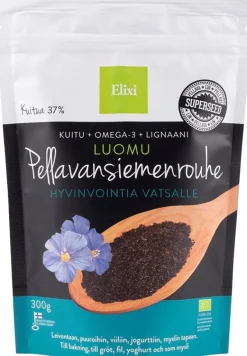 Elixi Luomu Pellavansiemenrouhe 300g