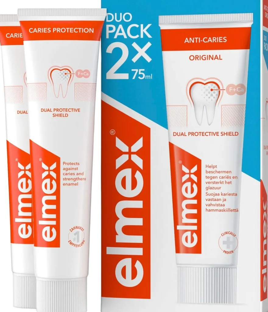 elmex Anti-Caries hammastahna 2x75ml