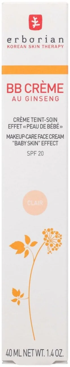 erborian BB creme clair sävyttävä voide 45 ml