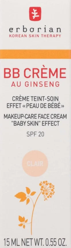 erborian BB creme clair sävyttävä voide 15 ml