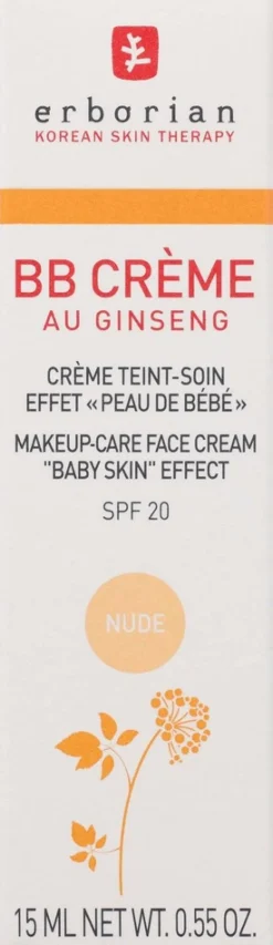 erborian BB creme nude sävyttävä voide 15 ml