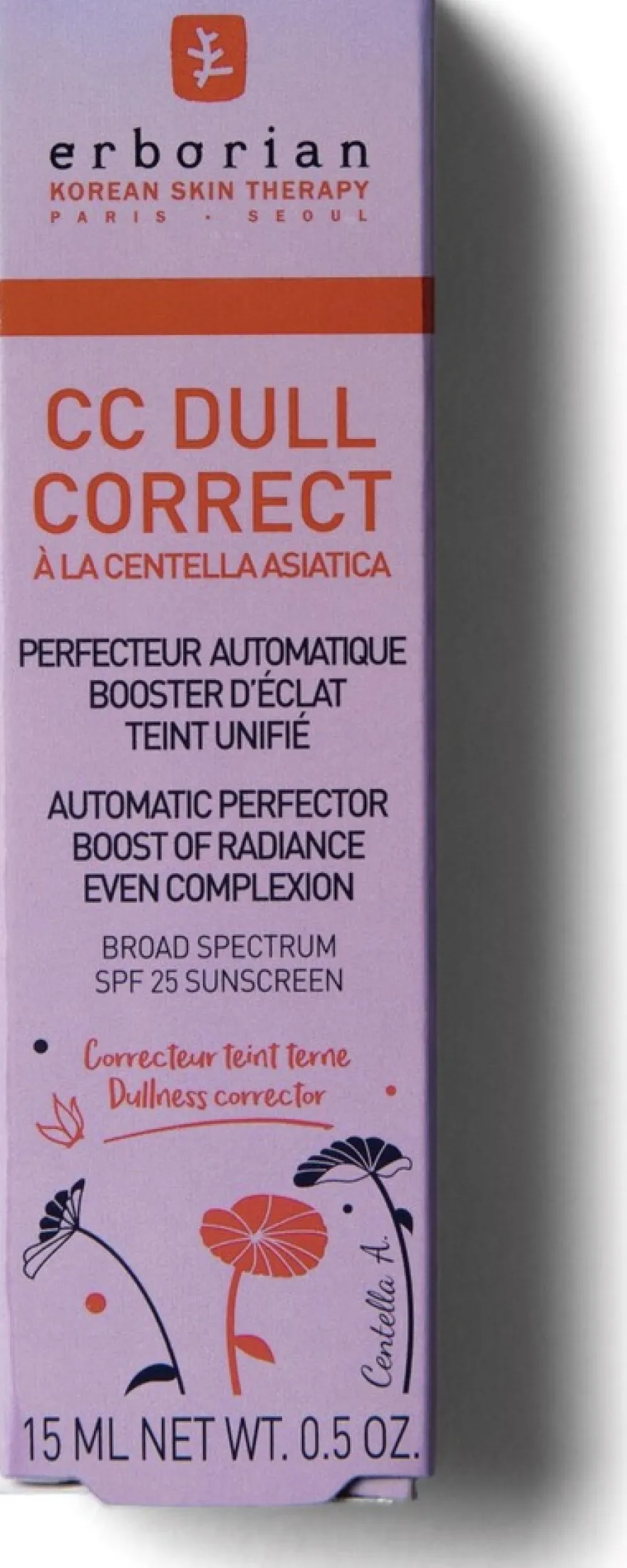 Erborian CC dull correct sävyttävä voide 15 ml